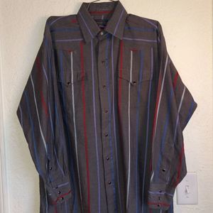 Panhandle Slim Pearl Snap Button Down Western Shirt